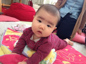 この時はまだご機嫌なももちゃん