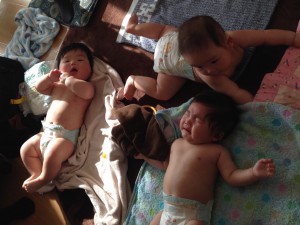 3人3様の自由な感じ♪