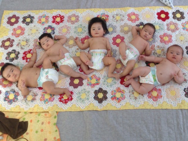 今日は組体操風に撮影してみました♪