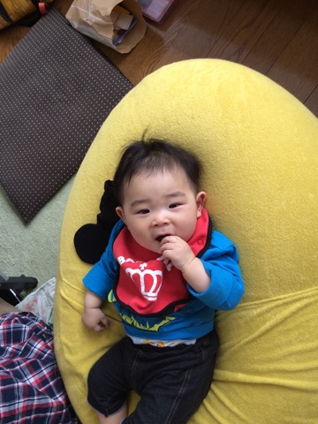 笑顔か素敵なこうくん♪