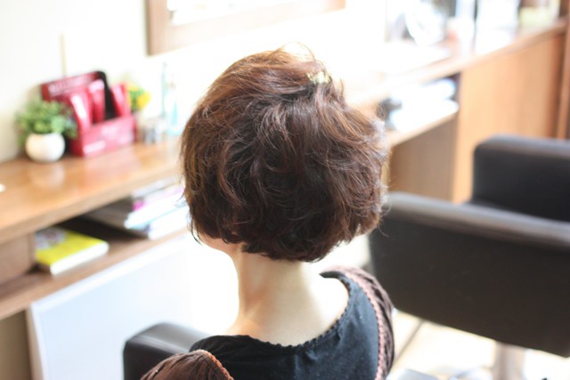 後ろから見たらこんな感じです♪