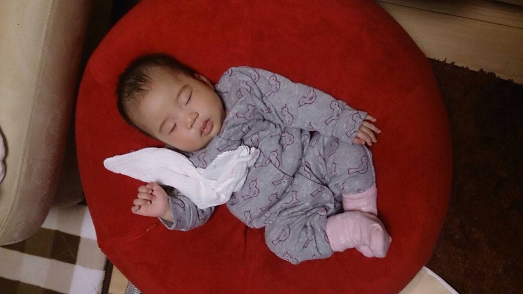 赤ちゃんお昼寝グッズとして人気です 札幌市の産後ケアハウス さんさん助産院