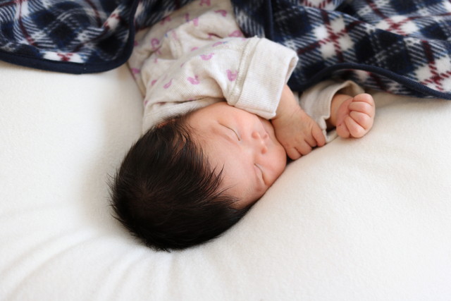 赤ちゃんの寝顔は 札幌市の産後ケアハウス さんさん助産院