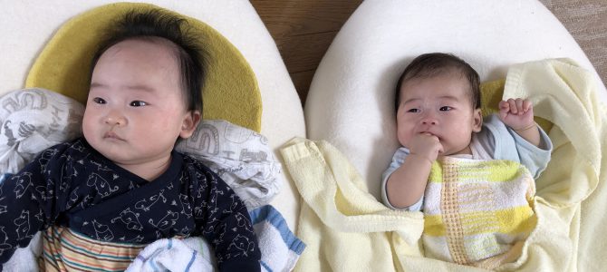 【産後ケア】あっくんとそうくんが来てくれました♪ 【産後ケア】あっくんとそうくんが来てくれました♪
