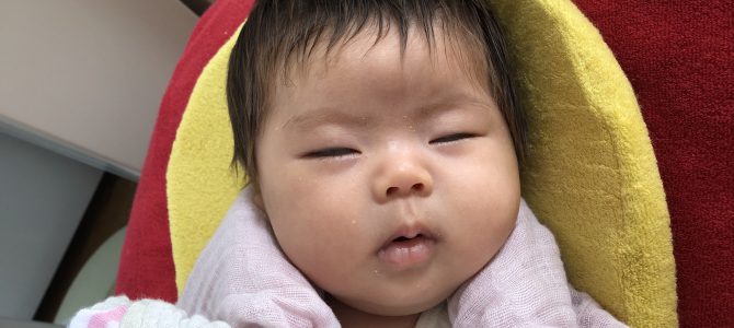 【産後ケア】みなちゃんがお泊り中♪ 【産後ケア】みなちゃんがお泊り中♪