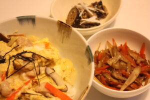 今日の晩御飯はおやこどん～