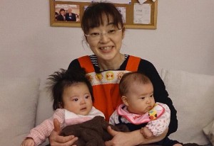 抱っこで何とか泣きやんでくれました(^_^;)