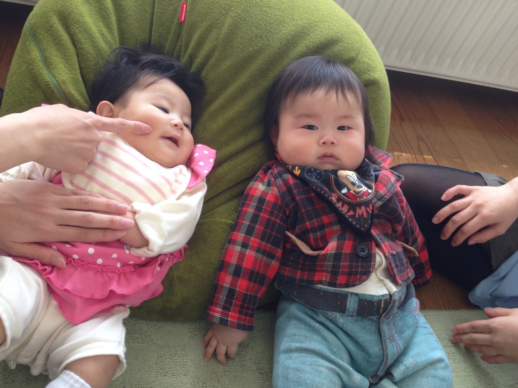 はるちゃん＆はるくんのはるはるコンビです♪