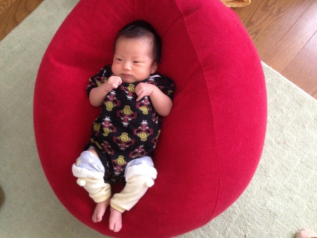 えいちゃん♪まだ1カ月です(^^)