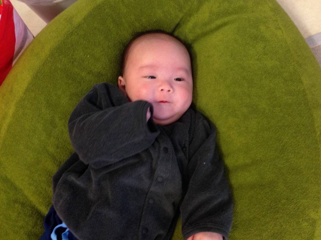 途中泣き虫、後半お休みのいっくん♪