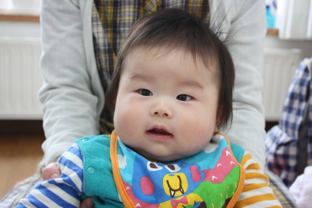 ベビマで大泣きだったのはこの子でした♪